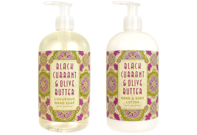 Black Currant & Olive Butter Spa Products
