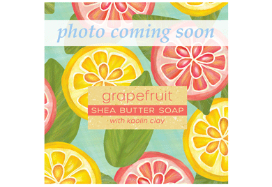 Grapefruit Shea Butter Soap with Kaolin Clay