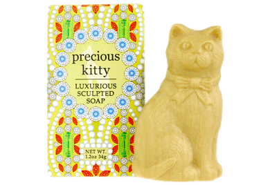 Precious Kitty Sculpted Soap