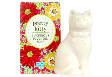 Pretty Kitty Sculpted Soap