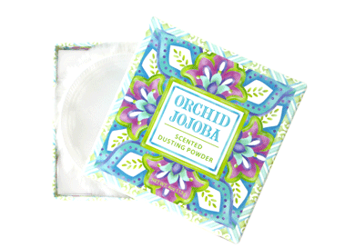 Orchid Jojoba Powder Box