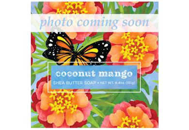 Coconut Mango Fresh Fruit Soap