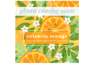 Valencia Orange Fresh Fruit Soap