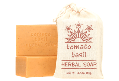 Tomato Basil Herbal Soap