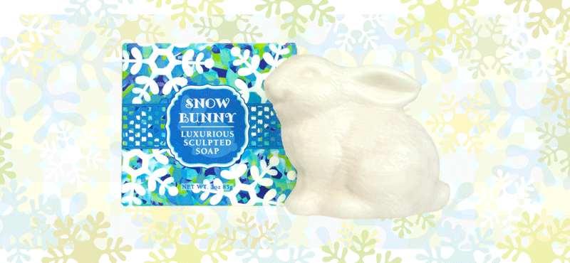 Snow Bunny Sculpted Soap
