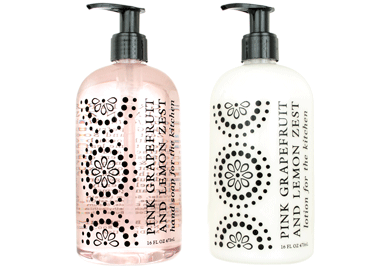 Pink Grapefruit and Lemon Zest Hand Soap & Lotion